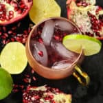 Pomegranate Moscow Mule